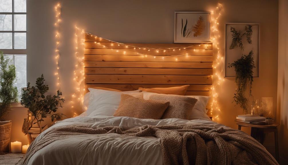 enhancing ambiance with string lights