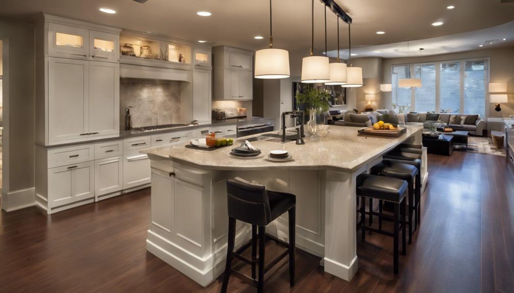 o wietlenie wyspy kuchennej